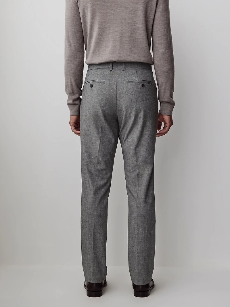 Slim-Leg Wool-Blend Pant