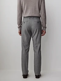 Slim-Leg Wool-Blend Pant