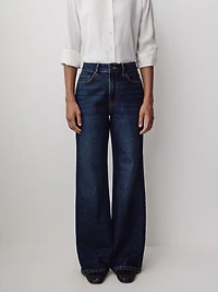 High-Rise Wide-Leg Jeans