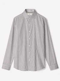 Chemise Habillée à Coupe Étroite Rayures