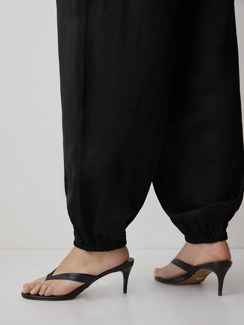High-Rise Balloon-Leg Pant