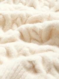 Foulard en Mailles Torsadées