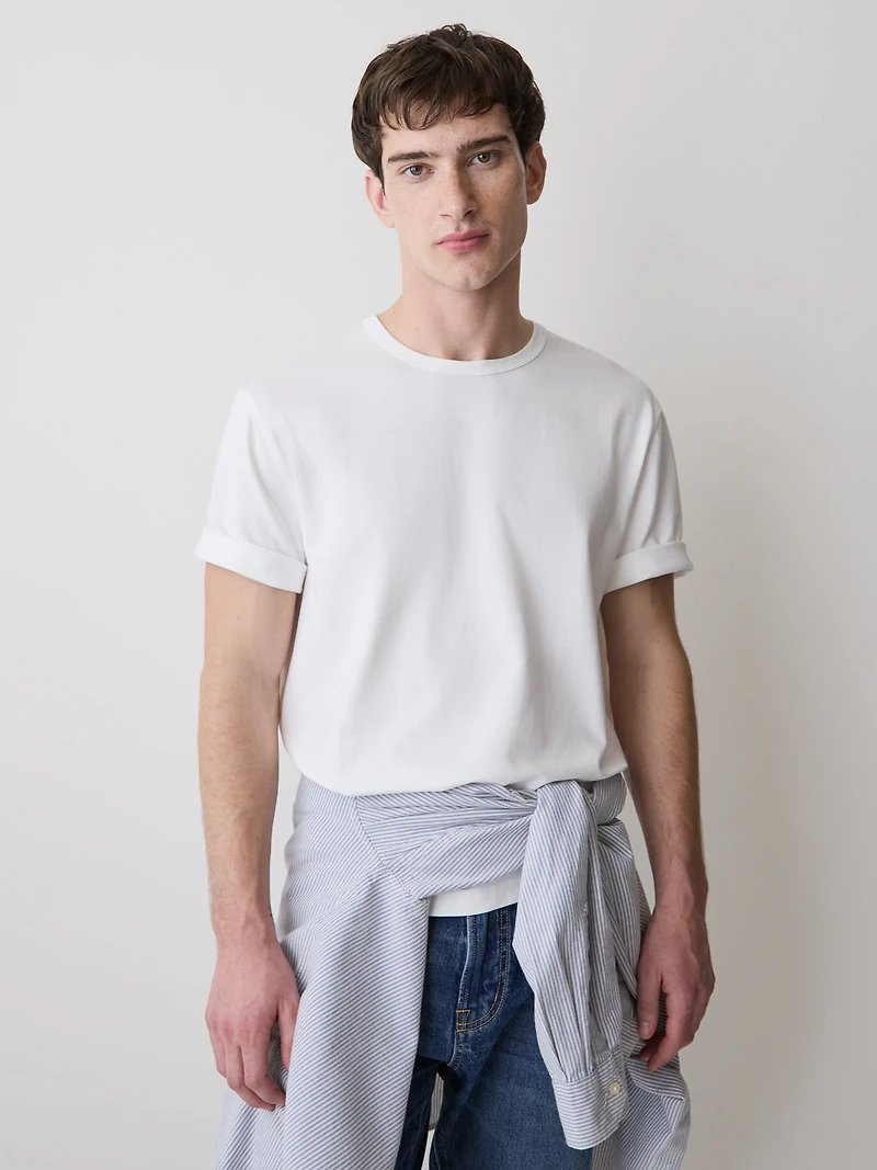 Supima (R) Cotton Crew-Neck T-Shirt