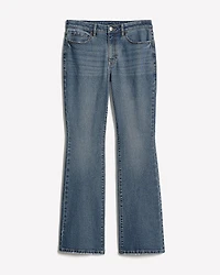 Mid-Rise Bootcut Jeans