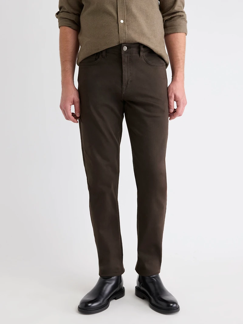 Slim-Fit Denim Pants