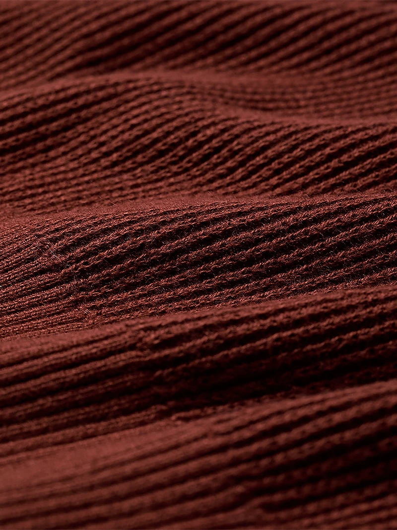 Cashmere-Blend Long-Sleeve Crew-Neck Sweater