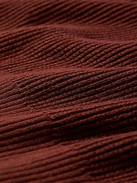 Cashmere-Blend Long-Sleeve Crew-Neck Sweater