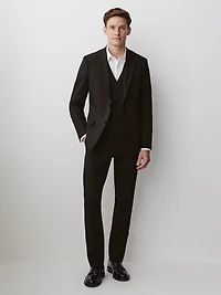 Black Suit Vest