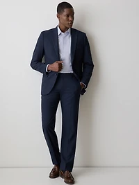 Essential Tailored Fit Navy Blue Suit Pant