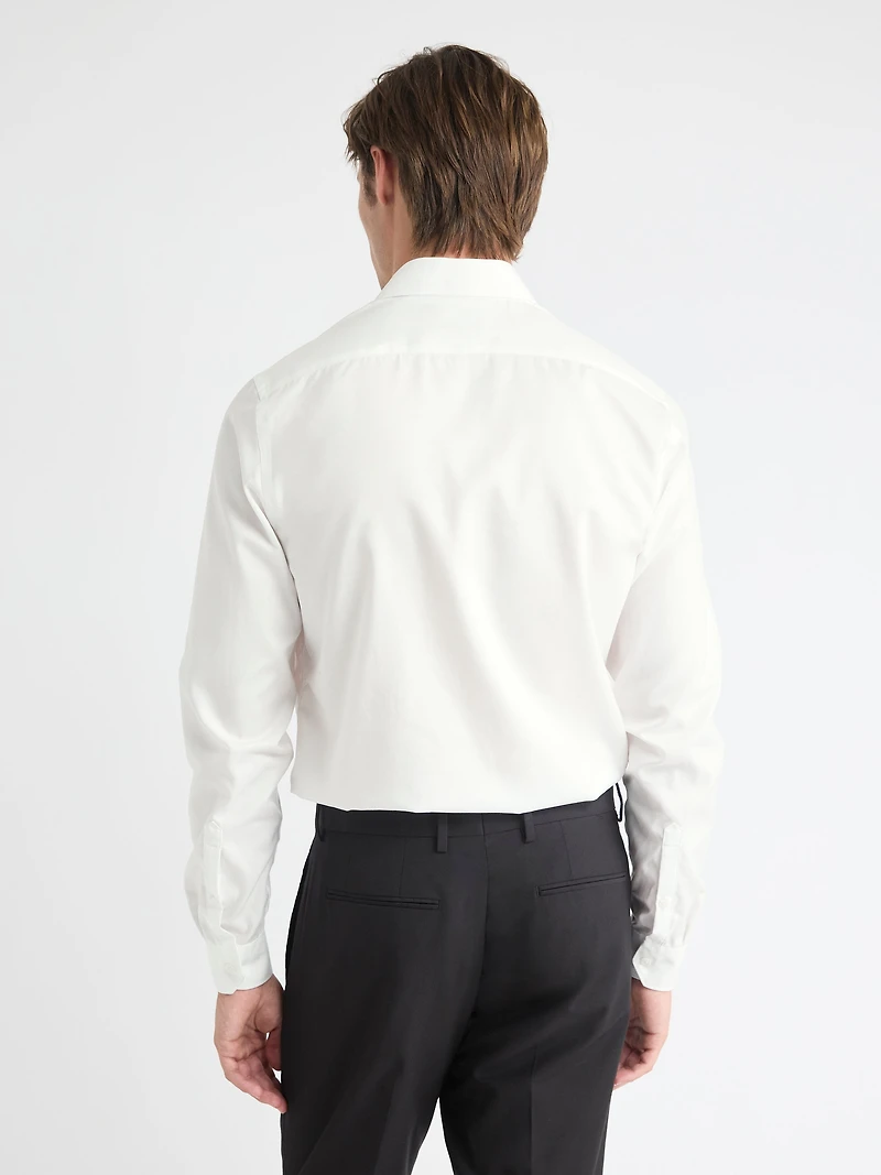 Chemise Habillée Coupe Ajustée Unie