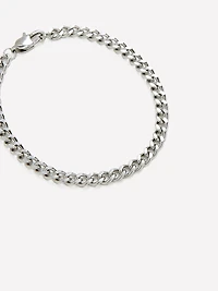 Stainless Steel Cuban Chain Bracelet