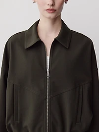 Twill Bomber Jacket