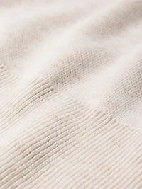 Pull Sans Manches à Col Montant avec Boutons l'Épaule