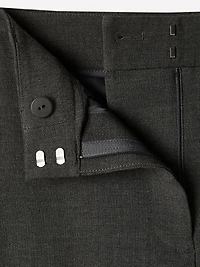 Mid-Rise Wide-Leg Heavy Twill Pant