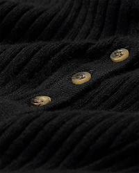 Long-Sleeve Ribbed Sweater