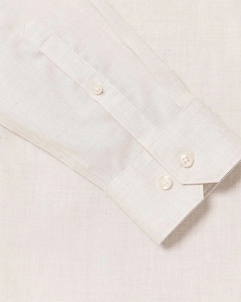 Tailored-Fit Heather Dress Shirt
