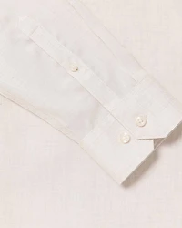 Tailored-Fit Heather Dress Shirt