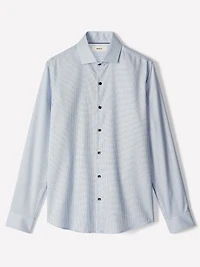 Chemise Habillée Texturée à Coupe Étroite
