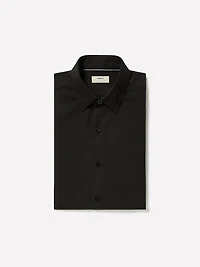 Chemise Habillée Style Tricot à Coupe Régulière