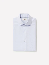 Slim Fit Dotted Dress Shirt