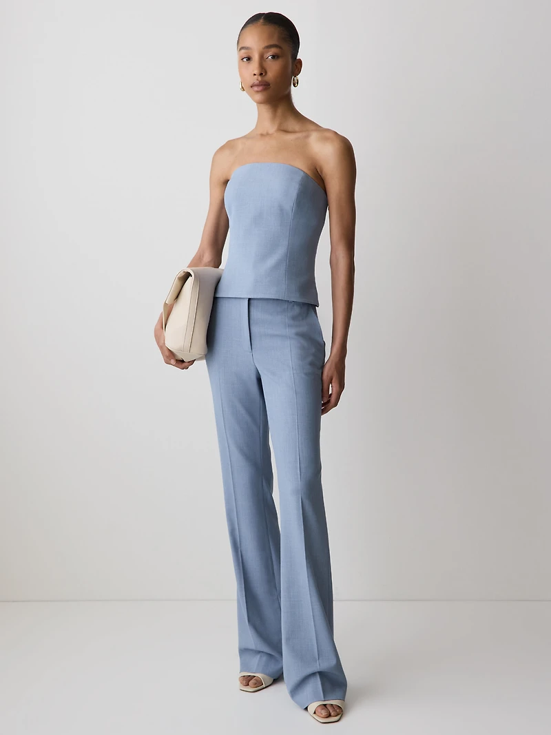 Haut Tube Effet Bustier