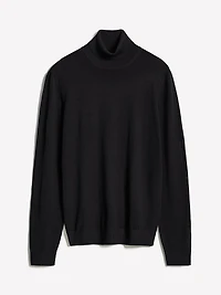 Pull à Col Roulé en Laine Mérinos