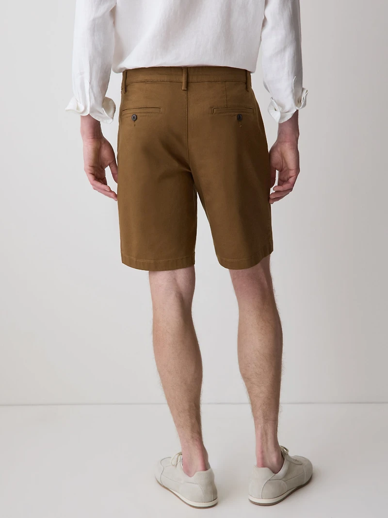 Short Chino avec Entrejambe de 9''