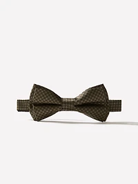 Wide Houndstooth Bow Tie