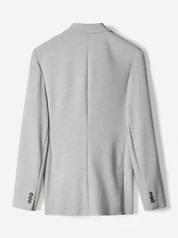 Veston en Tricot à Coupe Étroite