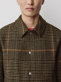 Veste en Laine Carreautée