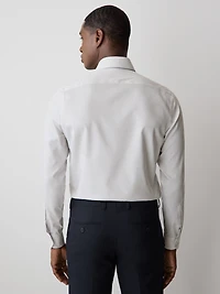 Chemise Habillée à Coupe Ajustée Rayures