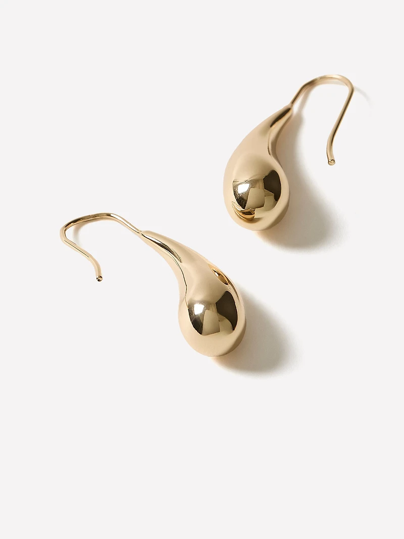 Sculptural Pendant Earrings