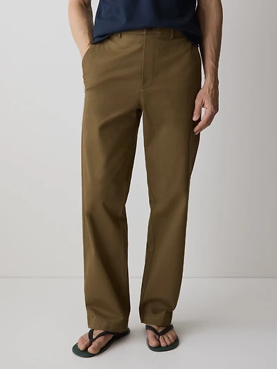 Pantalon Chino à Jambe Droite