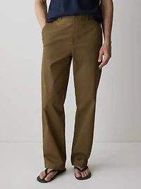 Pantalon Chino à Jambe Droite