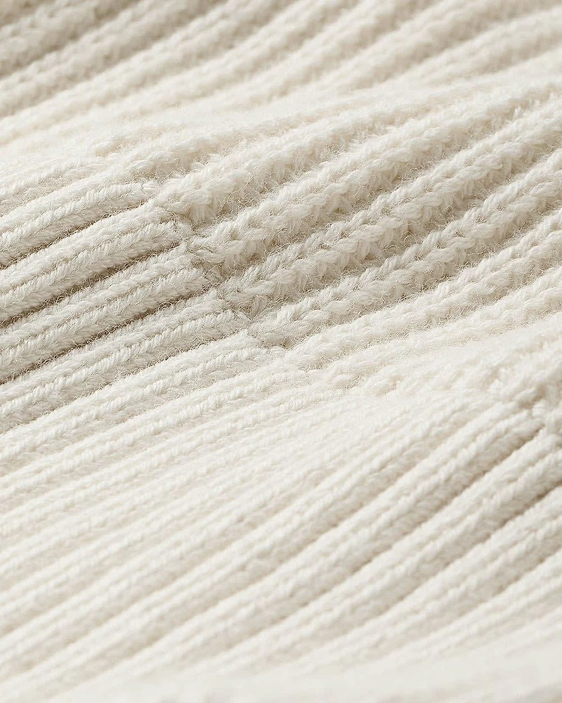 Long-Sleeve V-Neck Sweater