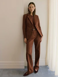 Veston Indispensable Ajusté à Boutonnage Simple