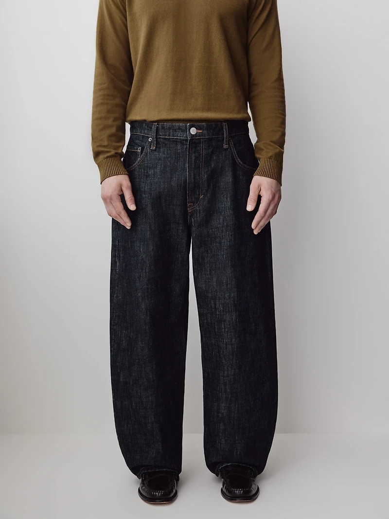 Jeans à Jambe Ballon
