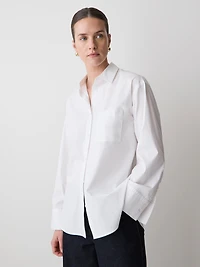 Long-Sleeve Poplin Shirt