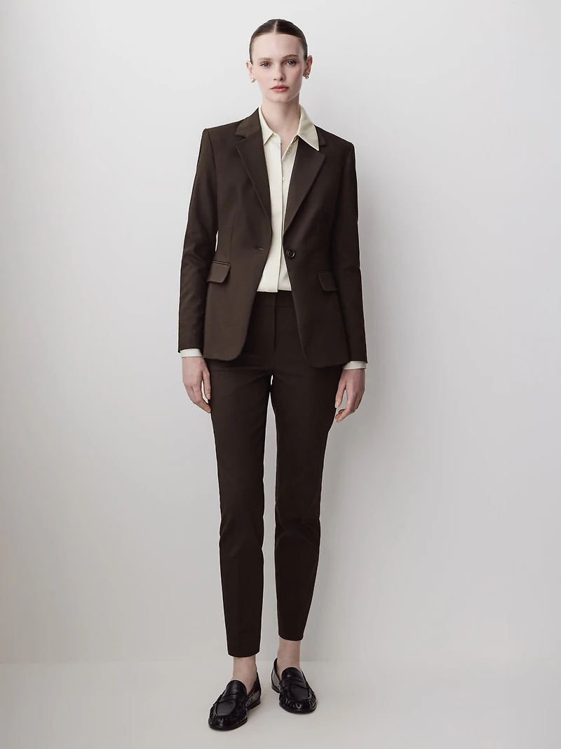 Chemise en Satin à Manches Longues