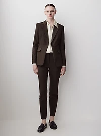 Chemise en Satin à Manches Longues