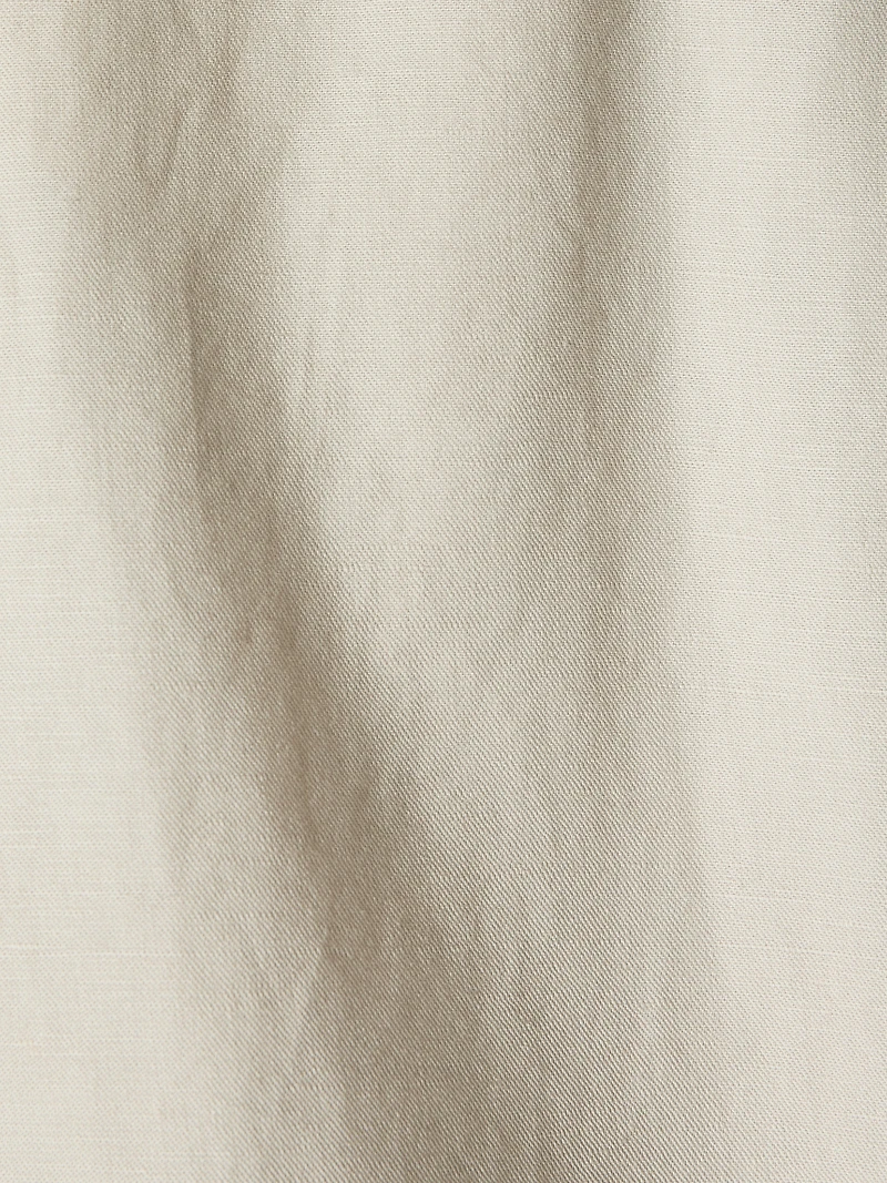 Linen-Blend Shorts