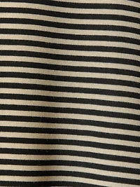 T-Shirt Boxy à Manches Courtes et Col Rond