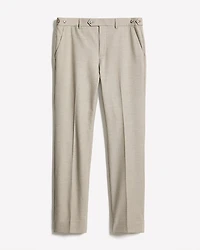 Beige Slim-Fit Wool-Blend Essential Pant