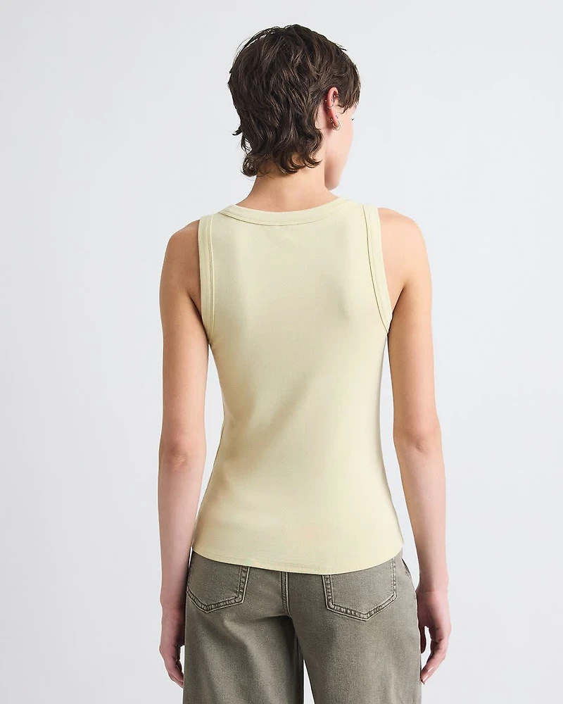 Scoop-Neck Cami with Wide Straps
