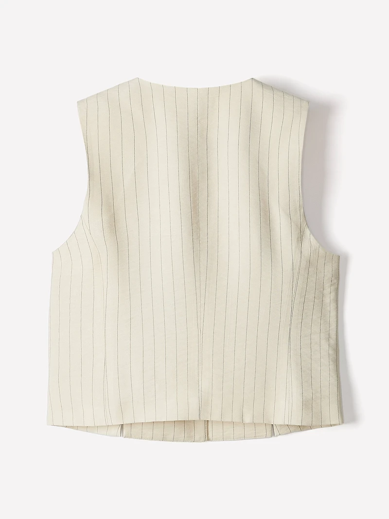 Veste Courte à Rayures