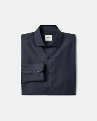 Tailored-Fit Two-Tone Dobby Dress Shirt