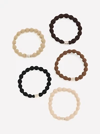 Bubble Hair Elastics - Set of 5