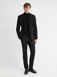 Pull à Col Roulé en Laine Mérinos