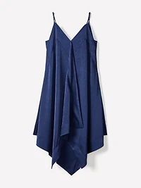 Robe Midi Sans Manches à Col V