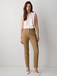 Crew-Neck Satin Cami